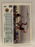 #445 Keith Acton Philadelphia Flyers 1990-91 Upper Deck Hockey Card NHL