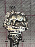 Wild Animal Park San Diego Rhino California  Souvenir Spoon