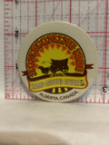 Homecoming 1980 Stamp Around Alberta  Button Pinback