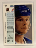 #181 Michel Petit Quebec Nordiques 1990-91 Upper Deck Hockey Card NHL