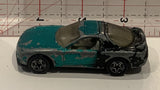 Green Black Mazda RX-7 1/58 Matchbox Toy Diecast Car