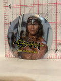 Conan The Destroyer Movie Poster Button Pinback