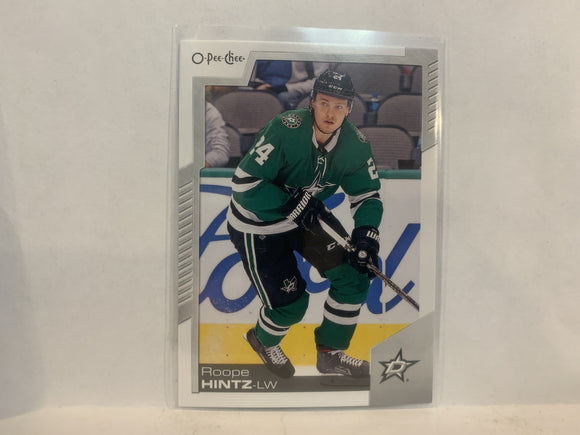 #423 Roope Hintz Dallas Stars 2020-21 O-PEE-CHEE Hockey Card MR