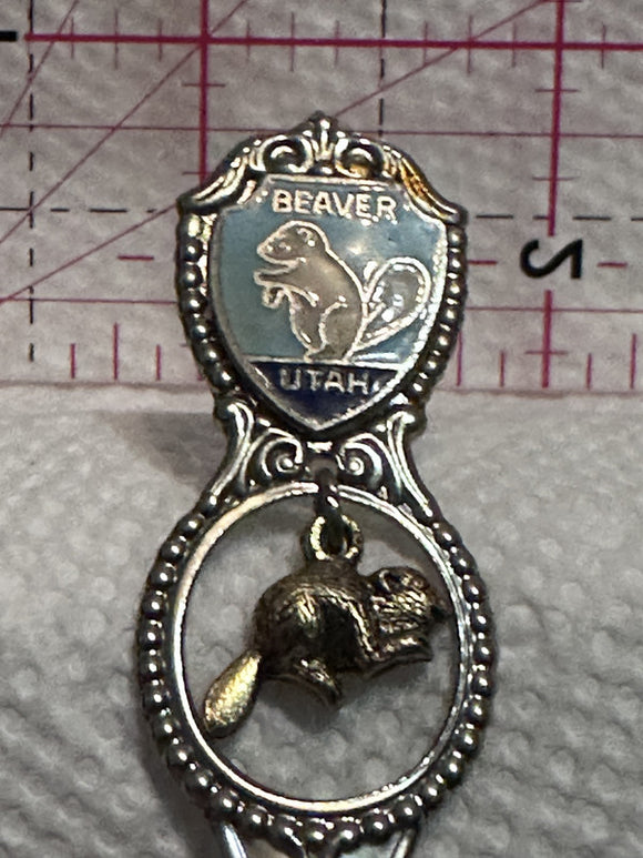 Beaver Utah  Souvenir Spoon