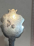MVB 1965 Edmonton Alberta Crest Emblem Silverplated Alberta Souvenir Spoon