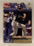 #999 Endy Chavez Checklist Seattle Mariners 2009 Upper Deck Series Two Baseball Card MLB