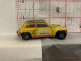 Yellow Michelin Renault 5 Turbo  Corgi Loose Diecast Car