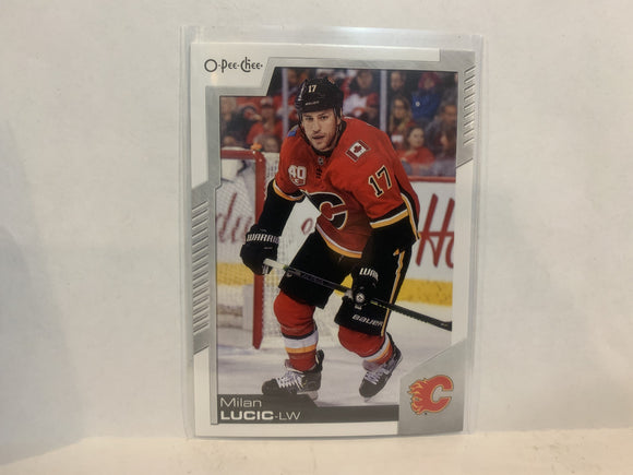 #209 Milan Lucic Calgary Flames 2020-21 O-PEE-CHEE Hockey Card MR