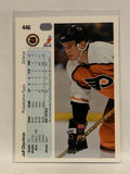 #446 Jeff Chychrun Philadelphia Flyers 1990-91 Upper Deck Hockey Card NHL