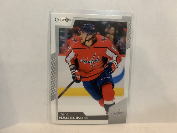 #387 Carl Hagelin Washington Capitals 2020-21 O-PEE-CHEE Hockey Card MR