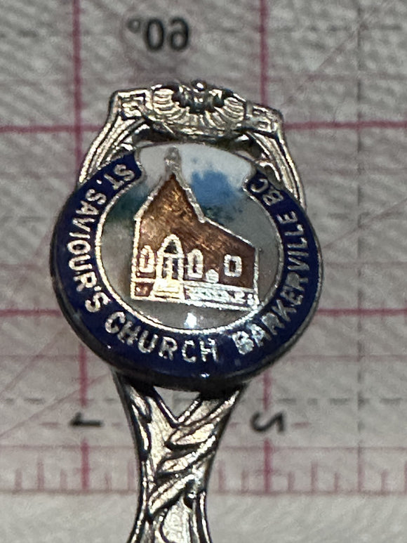 St Saurour's Church Barkerville British Columbia  Souvenir Spoon