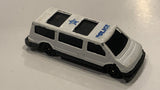 White Police Van Unbranded Toy Diecast Car