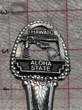 Hawaii Honolulu Aloha State   Souvenir Spoon