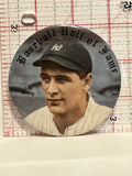 Lou Gehrig Baseball Hall of Fame Button Pinback