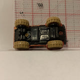 Orange Custom Ford Bronco Hot Wheels Diecast Car FK