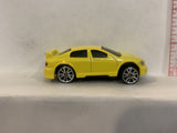 Yellow Sports Racer Motor Max Loose Diecast Car