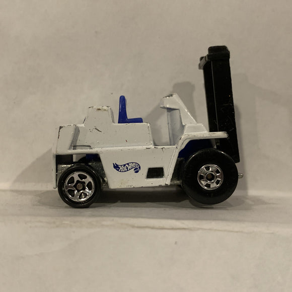 White Fork Lift ©1979 Hot Wheels Diecast Car FK
