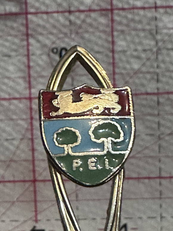 Prince Edward Island Crest Emblem  Souvenir Spoon