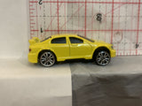 Yellow Sports Racer Motor Max Loose Diecast Car