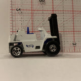 White Fork Lift ©1979 Hot Wheels Diecast Car FK