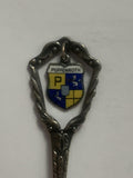Poffenroth Crest Emblem Souvenir Spoon