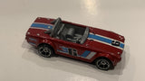Red Triumph TR6 Hot Wheels Toy Diecast Car