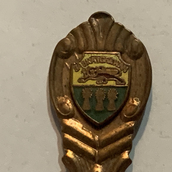 Sakatchewan Crest Emblem Collectable Souvenir Spoon AT