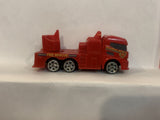 Red Fire Rescue Engine Unbranded Loose Diecast Car