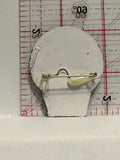 Lacombe Snow Fest February '86 Button Pinback