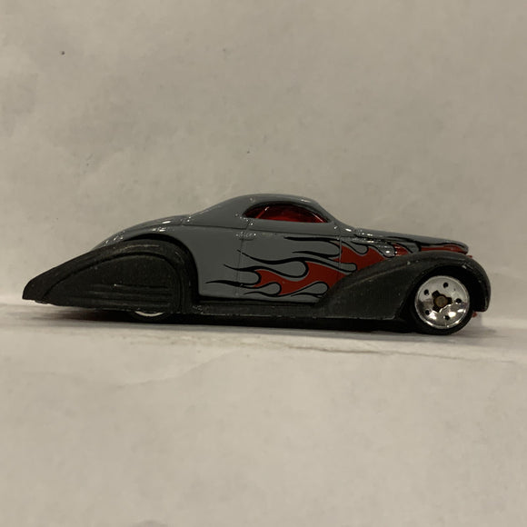 Grey Swoop Coupe ©2002  Hot Wheels Diecast Car FK