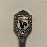 Portugal Roster Crest Emblem Collectable Souvenir Spoon AT