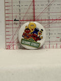 Sesame Street Characters Button Pinback