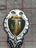 Chetwynd Alberta Oil Derrick  Souvenir Spoon