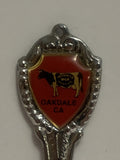 Oakdale California Hershey's Chocolate Milk Souvenir Spoon
