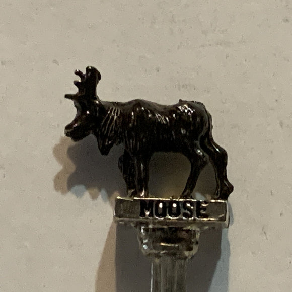 Prince Rupert British Columbia Moose Collectable Souvenir Spoon AU
