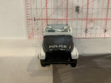 White Police Jeep Unbranded Loose Diecast Car