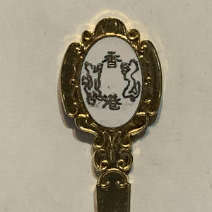 Hong Kong Logo Symbols Collectable Souvenir Spoon AU