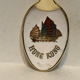 Hong Kong Logo Symbols Collectable Souvenir Spoon AU