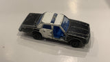 Black White Police Chevrolet Impala 1/69 Majorette Toy Diecast Car