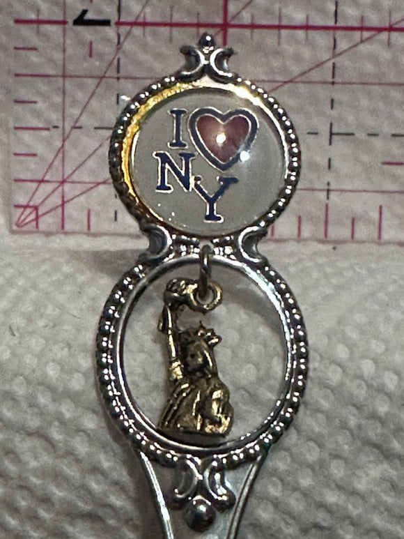 I Love Heart New York Statue of Liberty  Souvenir Spoon