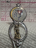I Love Heart New York Statue of Liberty  Souvenir Spoon