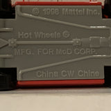 Red Ronald Mcdonald Stock Racer ©1998 Hot Wheels Diecast Car FK