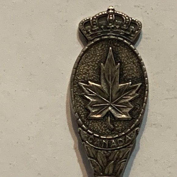 Canada 100 Years Centennial Maple Leaf Collectable Souvenir Spoon AU
