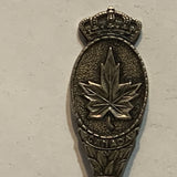 Canada 100 Years Centennial Maple Leaf Collectable Souvenir Spoon AU