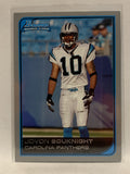 #187 Jovon Bouknight Rookie Carolina Panthers 2006 Bowman Football Card NFL