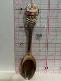 Saskatoon Maple Leaf Saskatchewan Canada  Souvenir Spoon