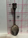 Crown Jewels London England Coat of Arms Silverplated  Souvenir Spoon