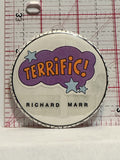 Terrific Richard Morr Button Pinback