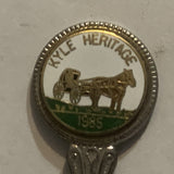 Kyle Heritage 1985 Collectable Souvenir Spoon DZ