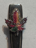 Edmonton Alberta Canada Maple Leaf Oneida  Souvenir Spoon
